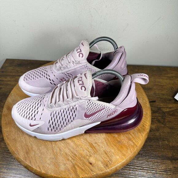 Nike Air Max 270 White Soft Pink Women's Size 9.5 Shoes Sneakers AH6789-601 - Picture 3 of 8
